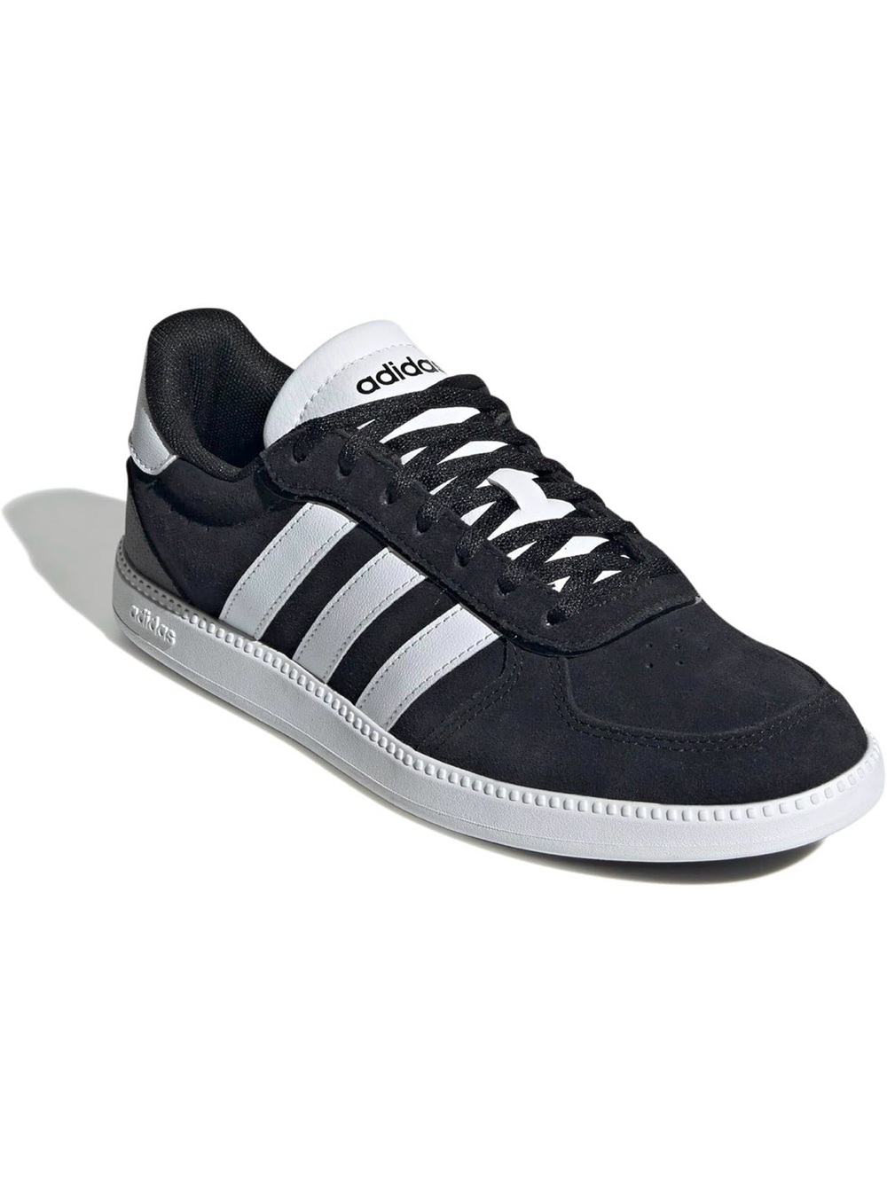 adidas Black and White Low-Top Skate Sneaker